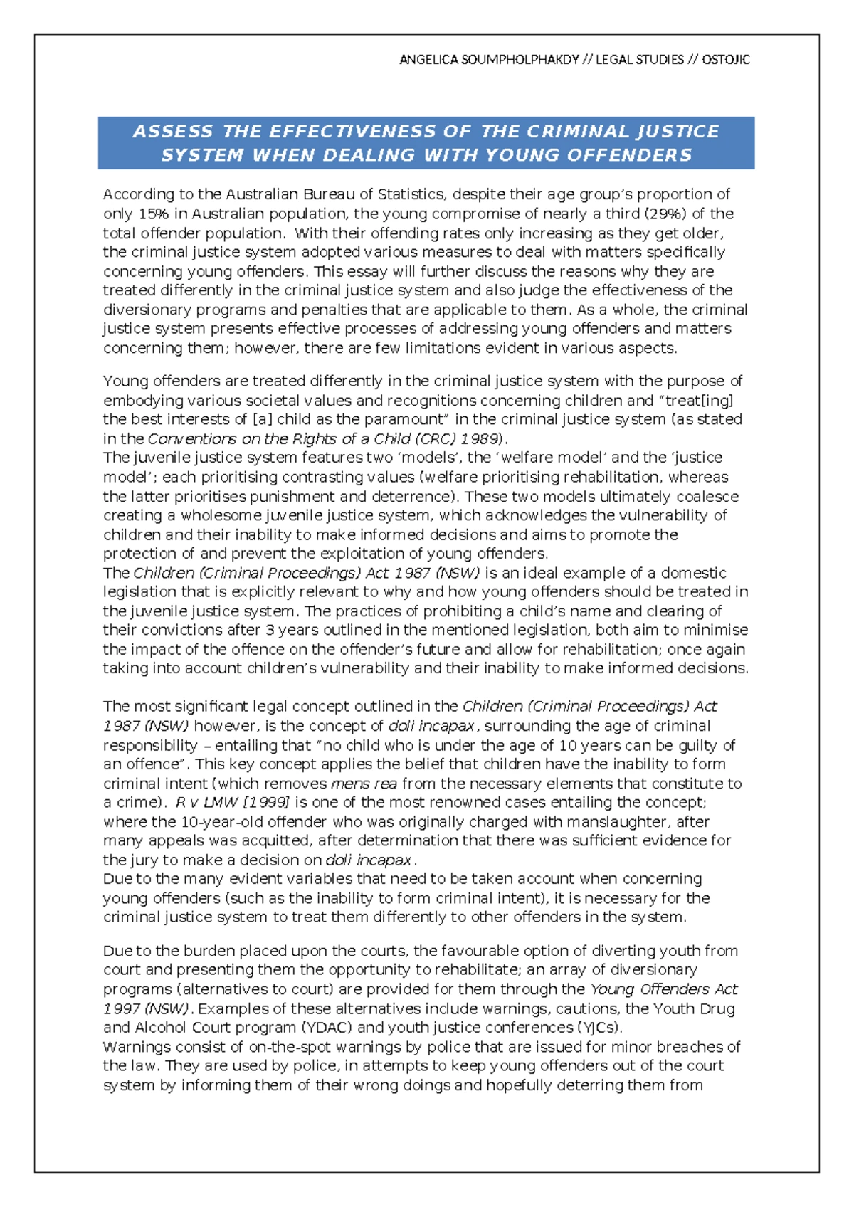 2024 Contemporary Issues in Social Housing - Worksheet (Course Code ...