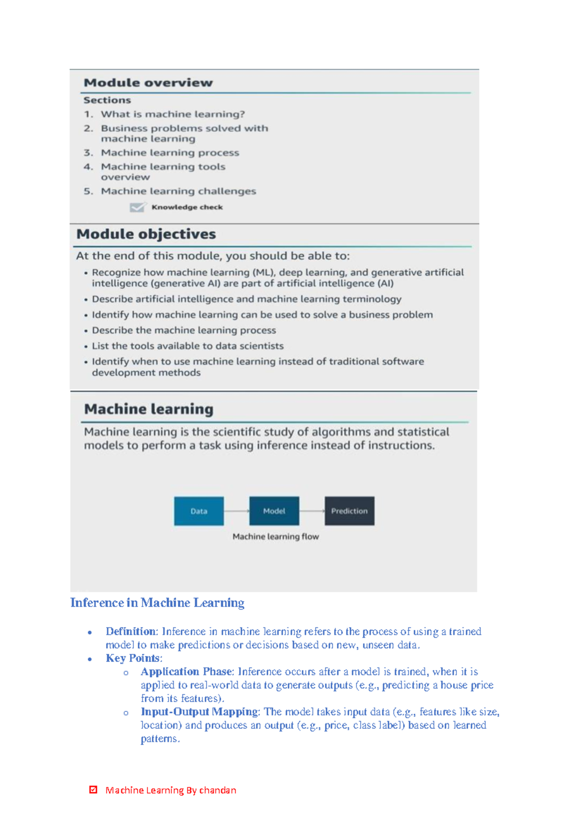 Lec(1-3) Machine Learning Essentials: Inference, Applications ...