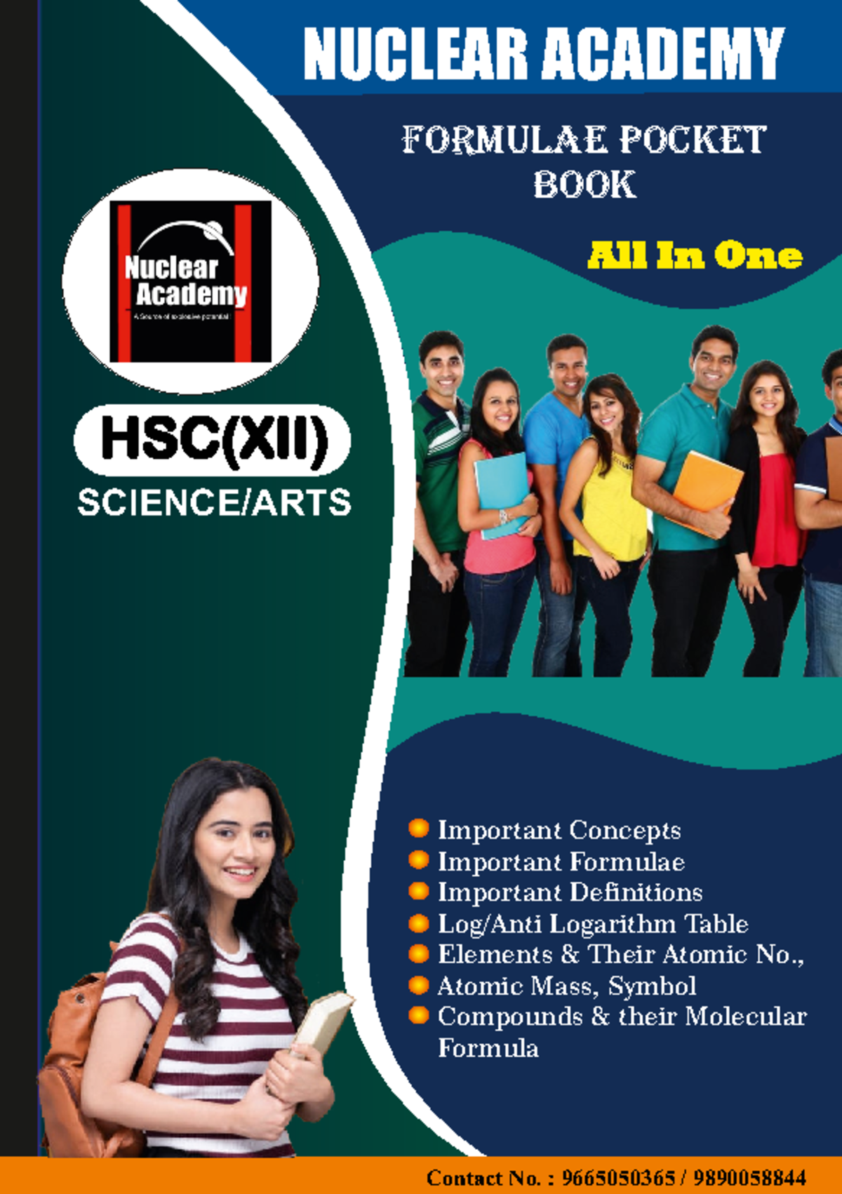 HSC XII Formulae Book: Essential Concepts & Definitions for Science ...