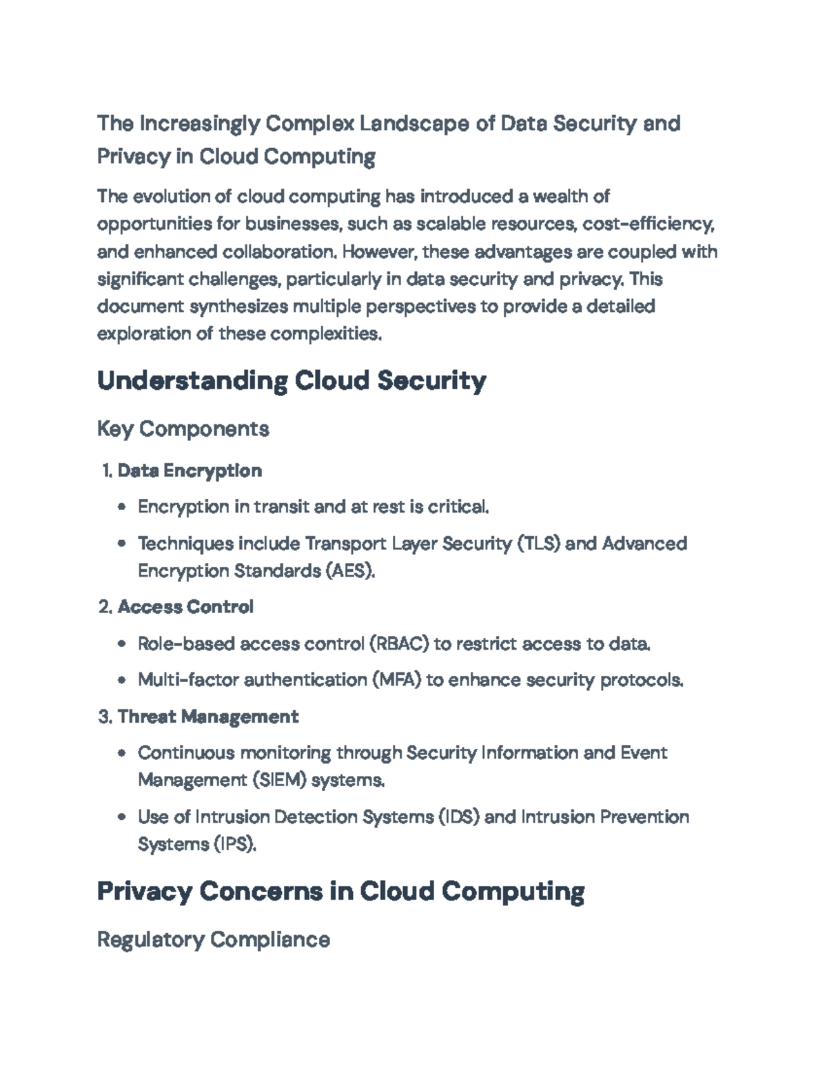 Data Security and Privacy Challenges in Cloud Computing: An Overview ...