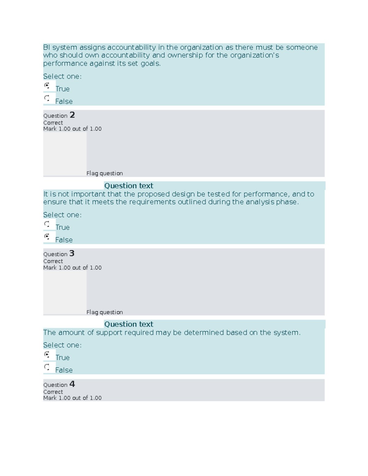 BI Systems and Performance Analysis: A Quiz Study Guide - Studocu