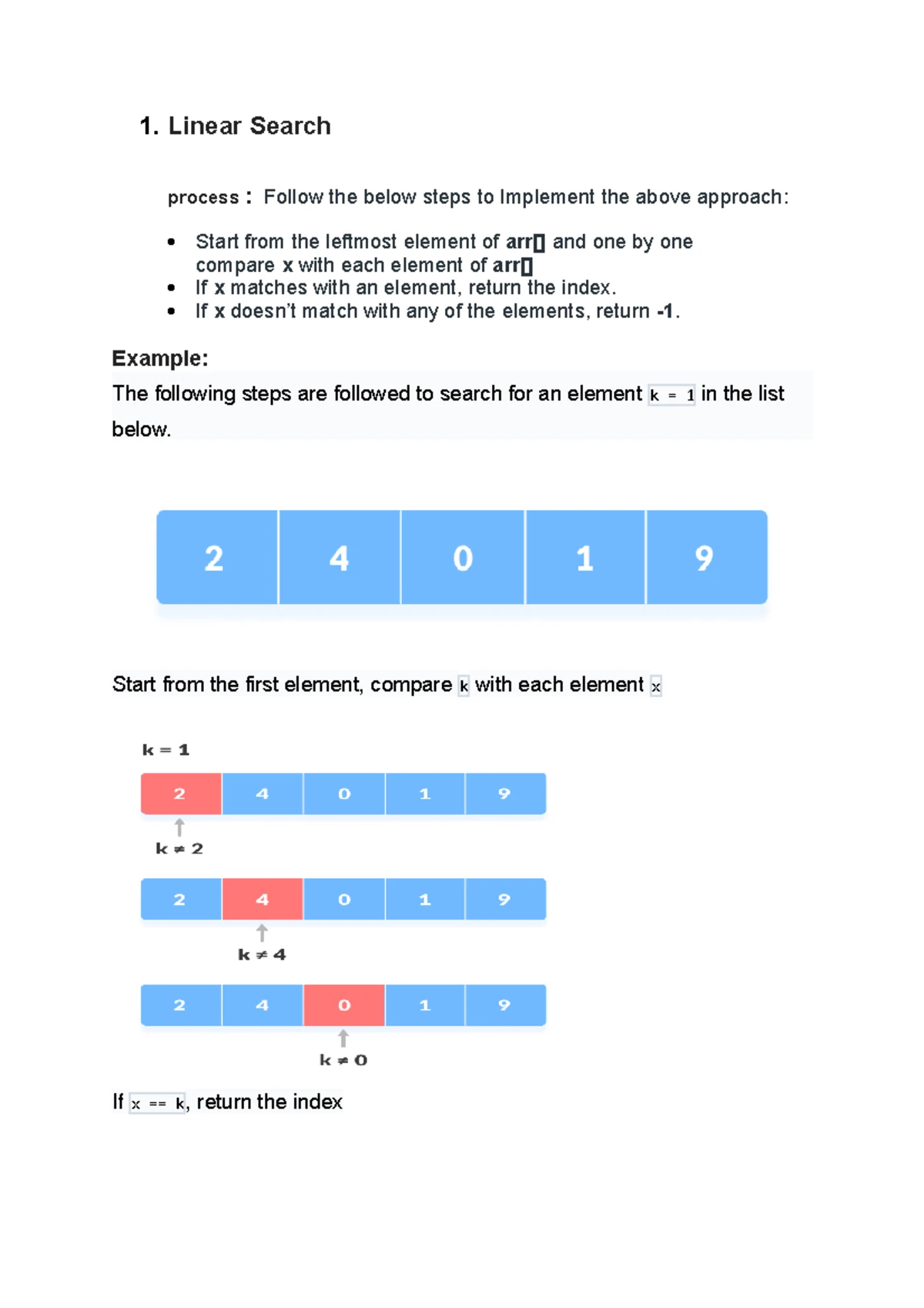 Fds unit3 - Notes - FUNDAMENTAL OF DATA STRUCTURE Topic Name: Searching ...
