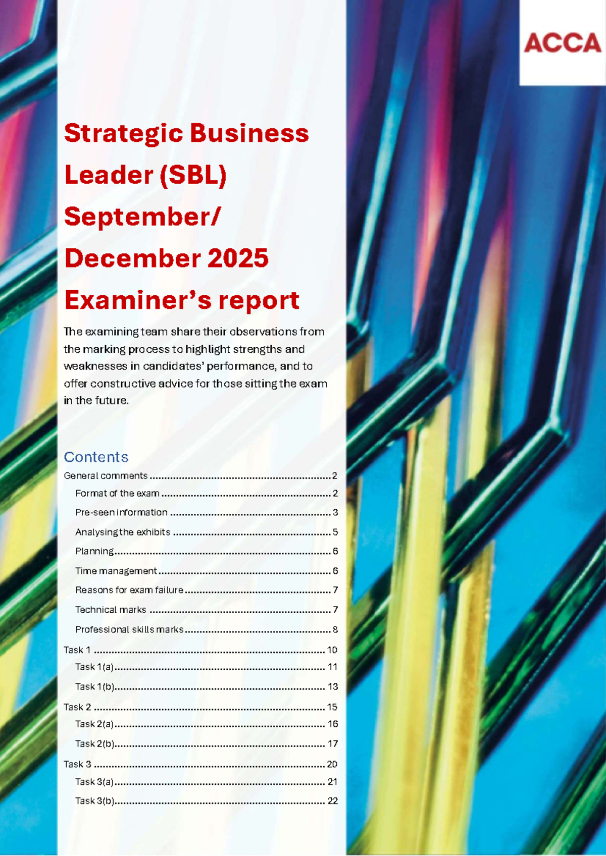 SBL December 2025 Exam Report: Insights and Recommendations - Studocu
