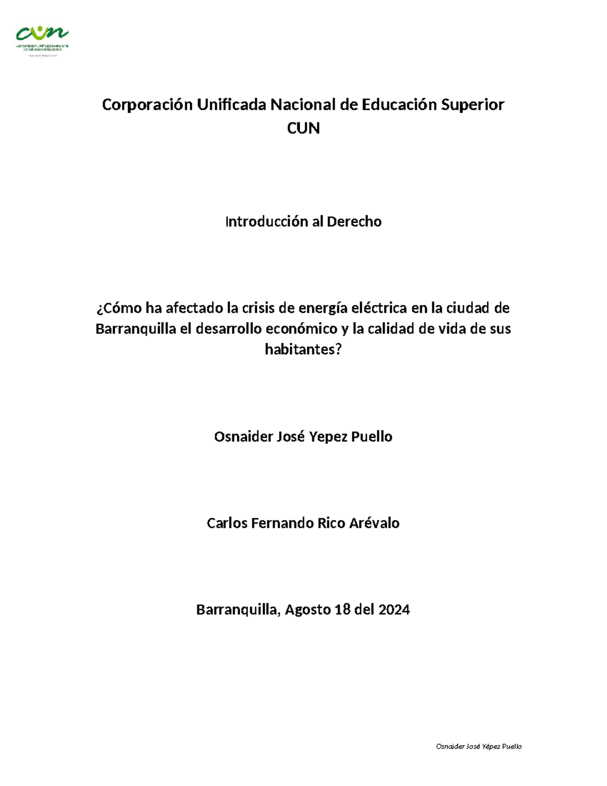 CUN: Impacto de la Crisis Energética en Barranquilla y Soluciones ...
