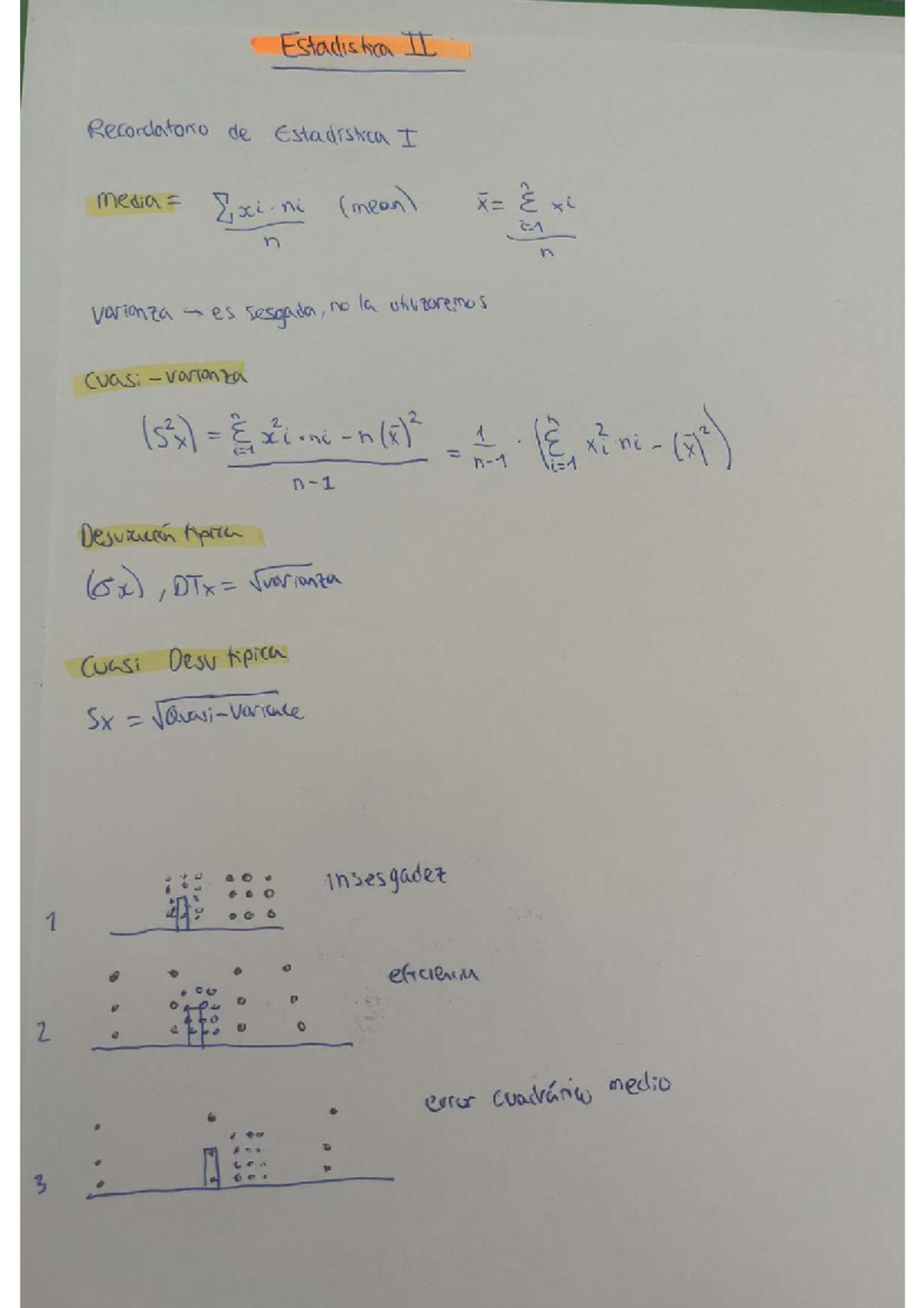 STAT II - Brief Notes on Statistics I Concepts and Mean - Studocu