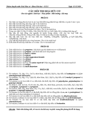 [Solved] Xc nh cc trng thi lai ho v cc loi lin kt trong phn t hp cht hu ...