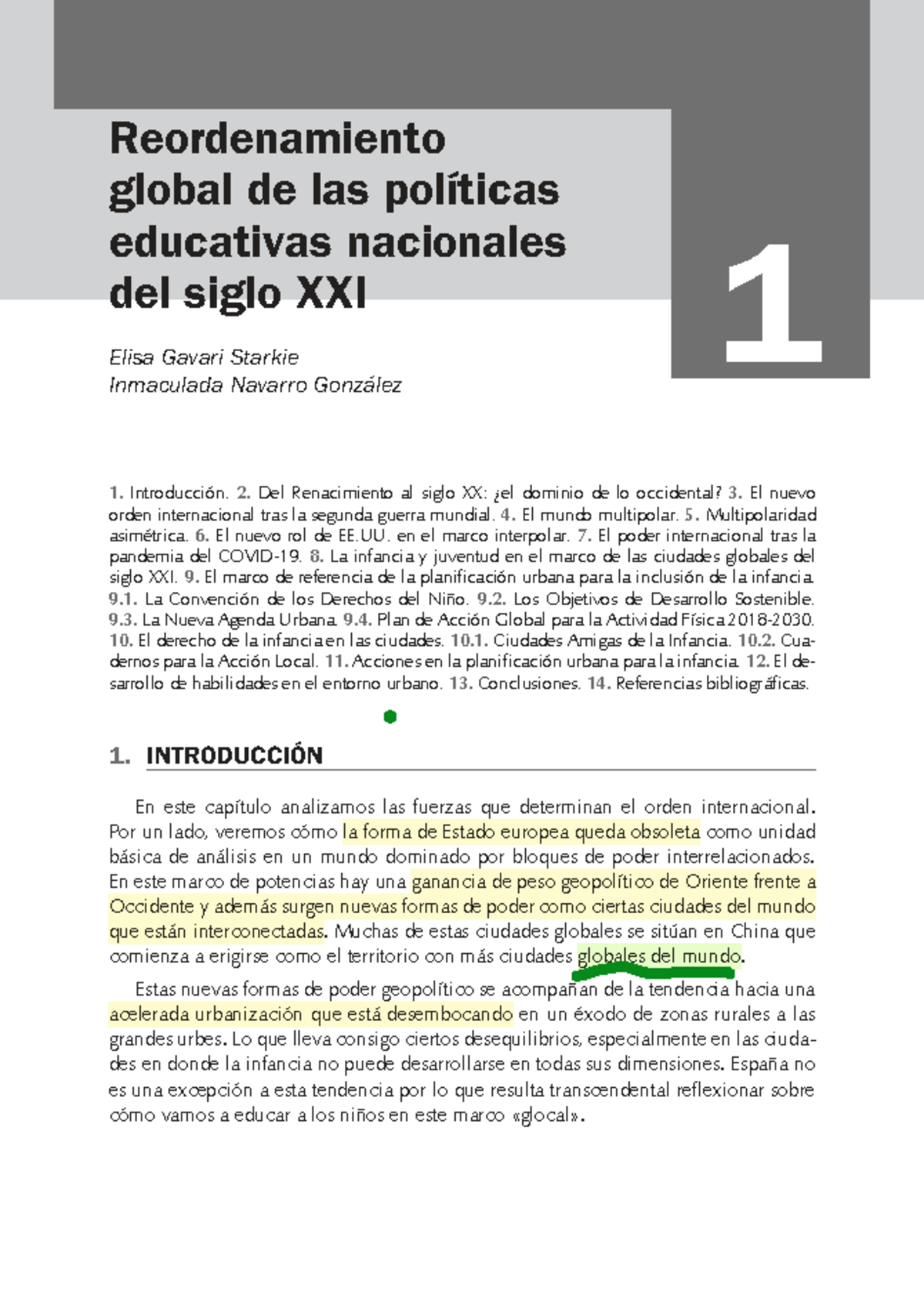 Reordenamiento Global de Políticas Educativas en el Siglo XXI ...