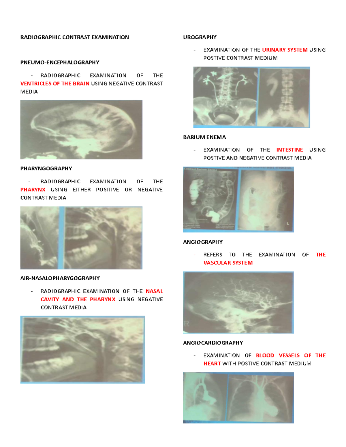 CM-Contrast-media-hihihi - RADIOGRAPHIC CONTRAST EXAMINATION PNEUMO ...
