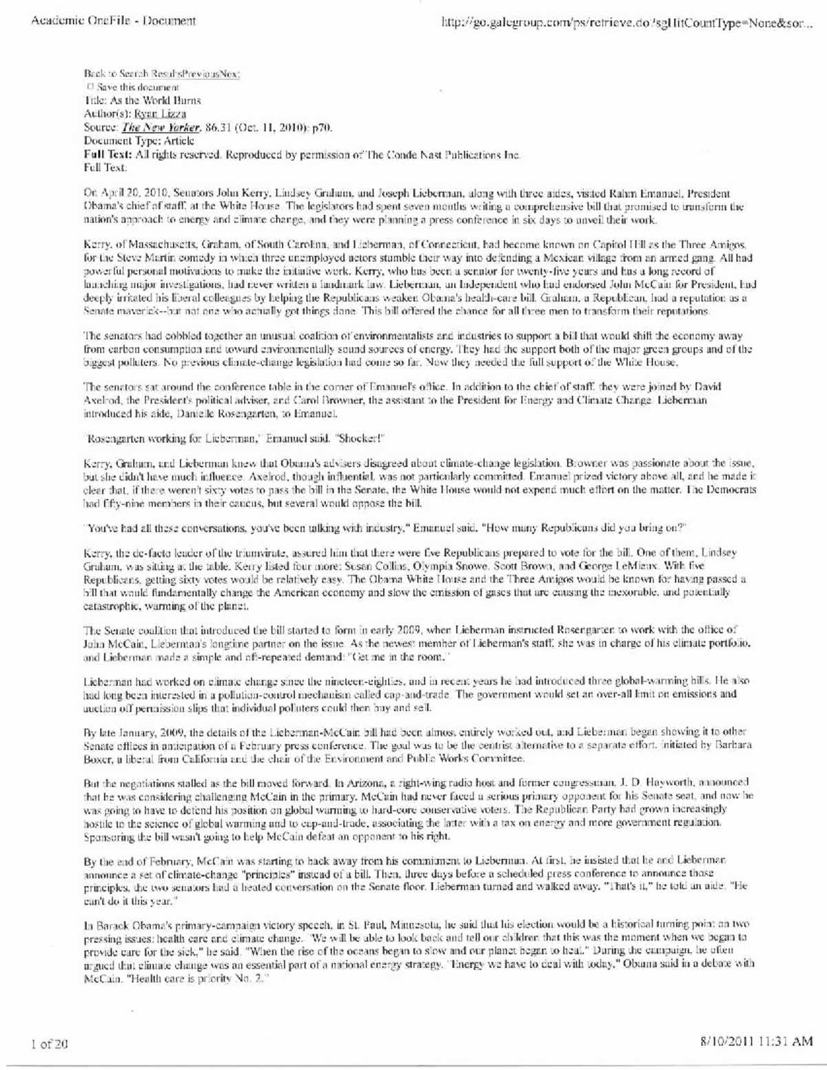 Final Exam Study Guide for Course Code XYZ123: Climate Change ...