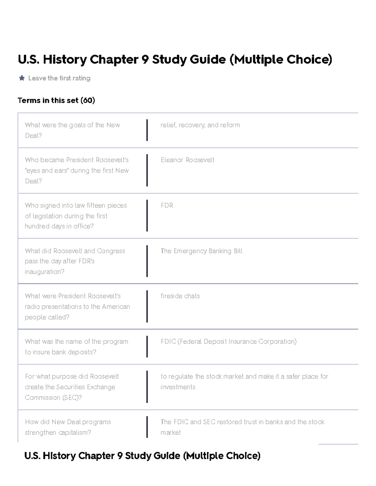 U.S. History Chapter 9 Study Guide: Key Concepts and Quizlet Cards ...