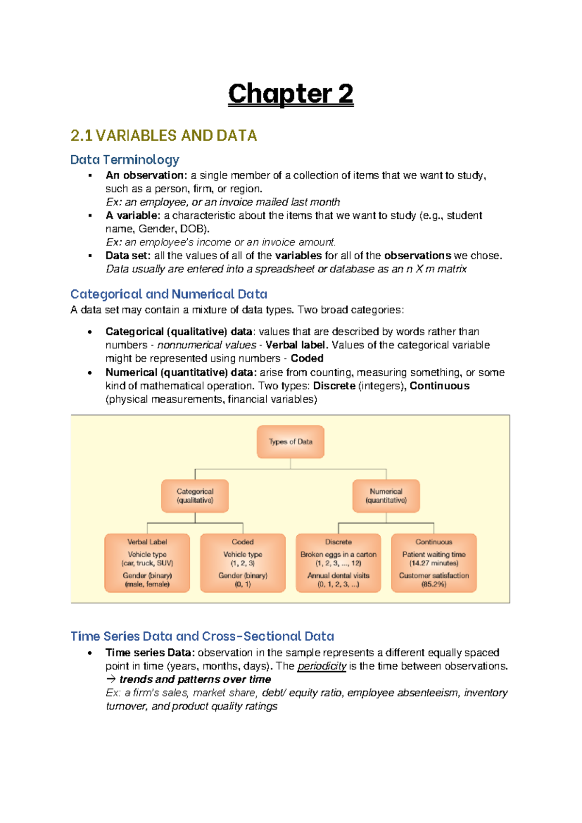 Revision-SB-Chap-2-7 - Chapter 2 2 VARIABLES AND DATA Data Terminology ...
