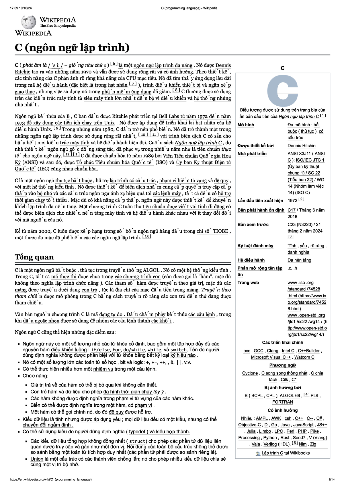 C Programming Language: Development, Features & Standards Overview ...