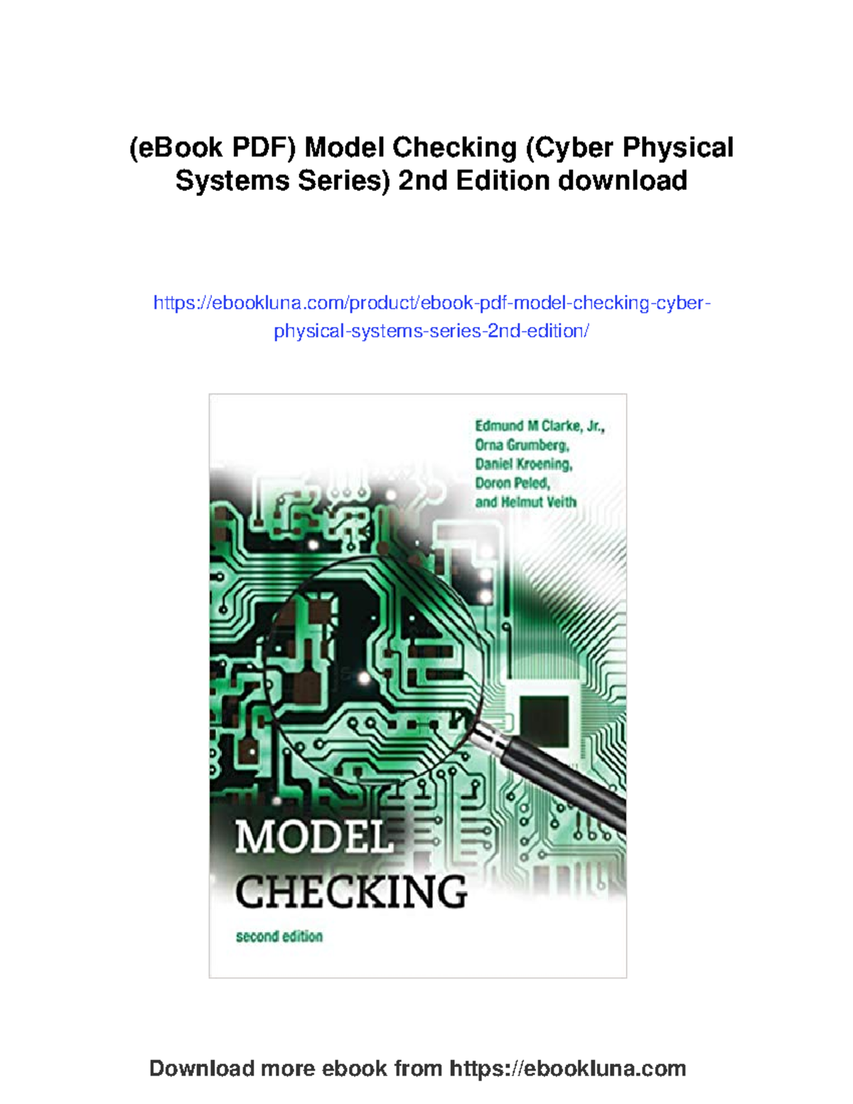 Model checking fundamentals and applications (CPS 11004) - Studocu