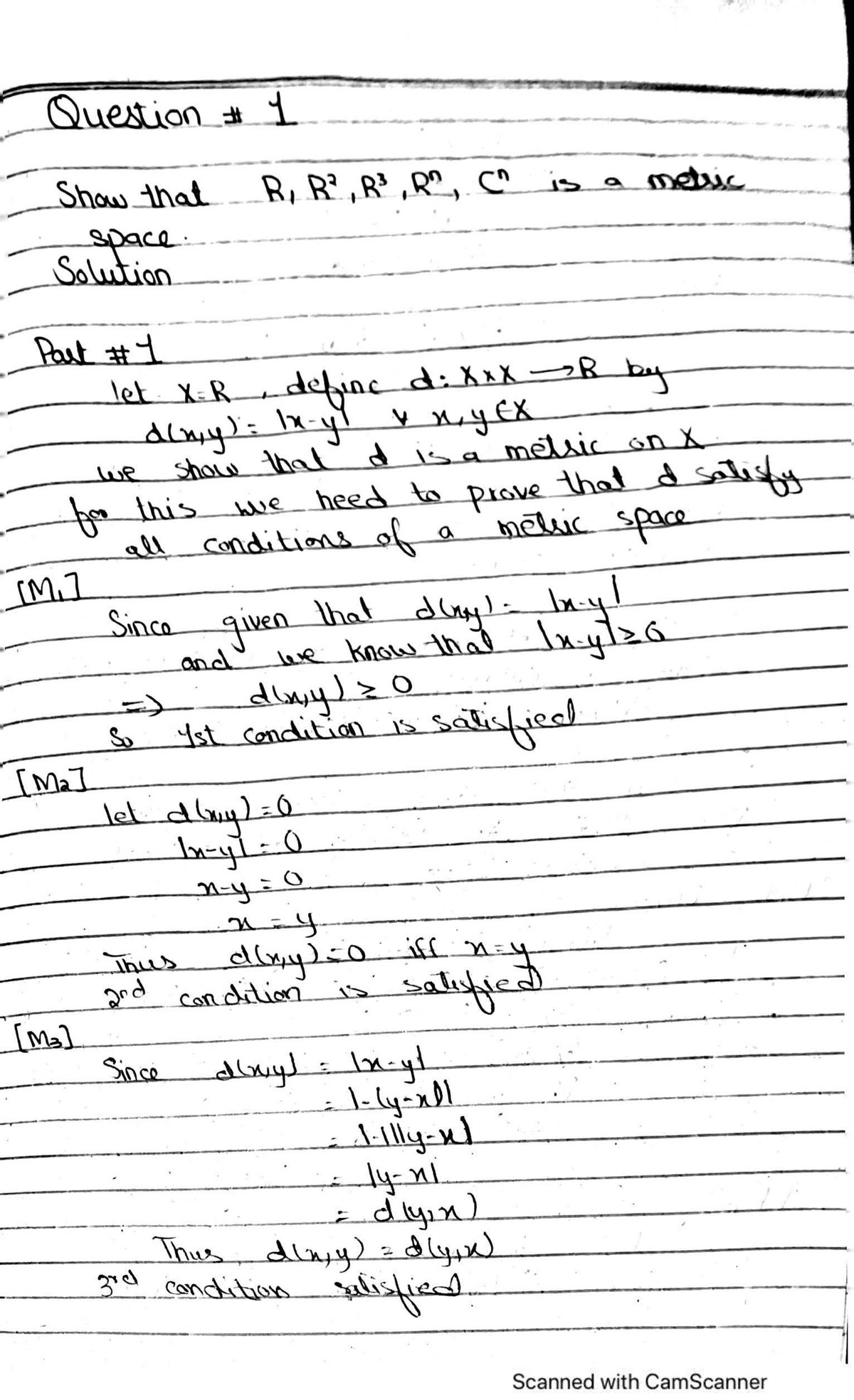 Functional Analysis Lecture Notes: Metric Spaces and Properties - Studocu