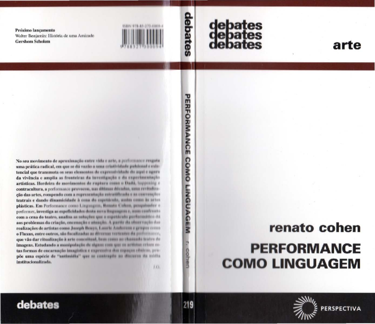 Performance como Linguagem: Análise e Reflexões - REN 324357495 - Studocu