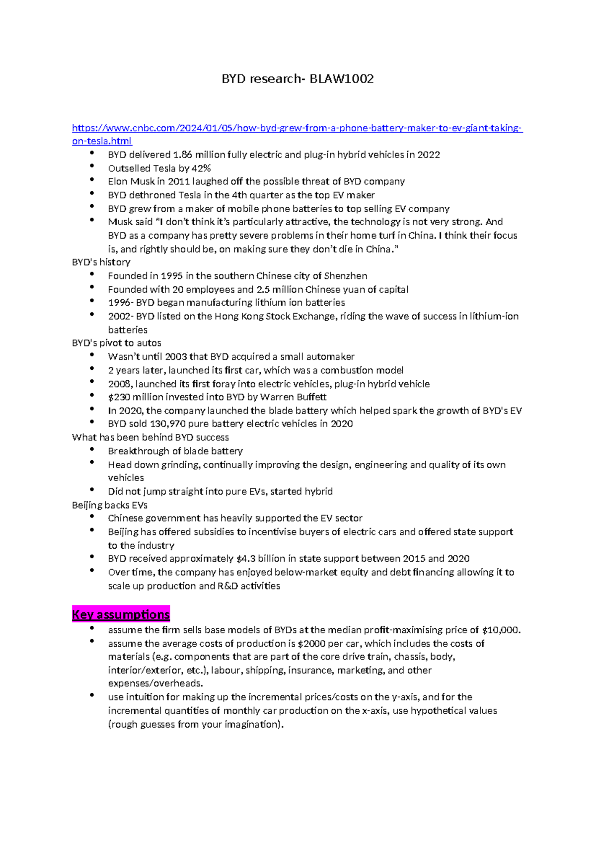 BYD Research Assessment 2: EV Market Dynamics and Growth Strategies ...