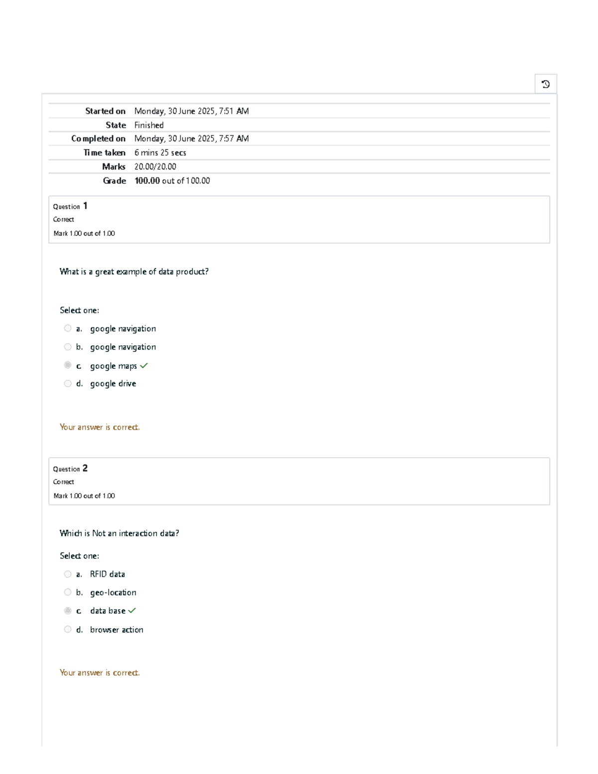 Midterm Quiz 1 Review - Fundamentals of Data Science (DS101) - Studocu