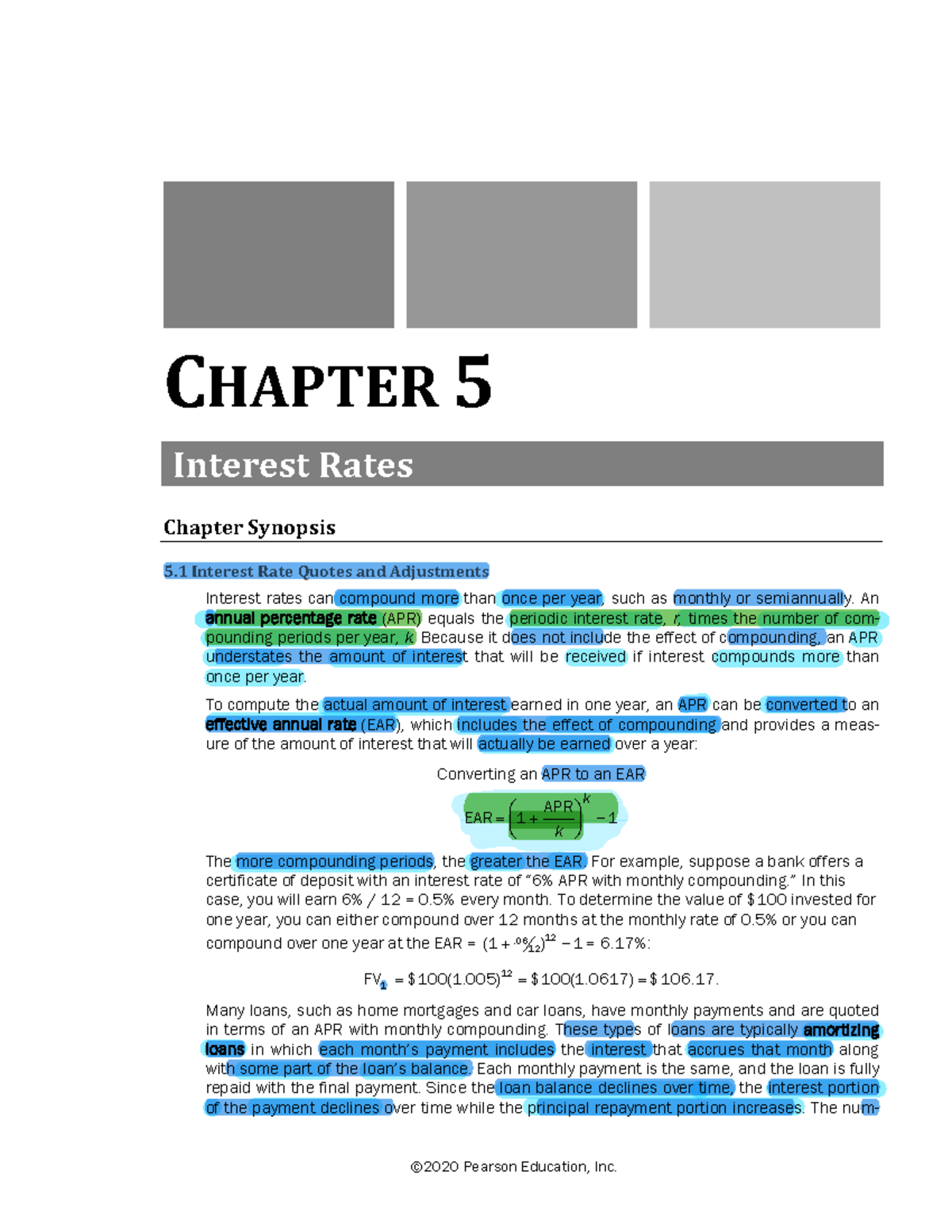 Understanding Interest Rates: Key Insights from Chapter 5 - Studeersnel