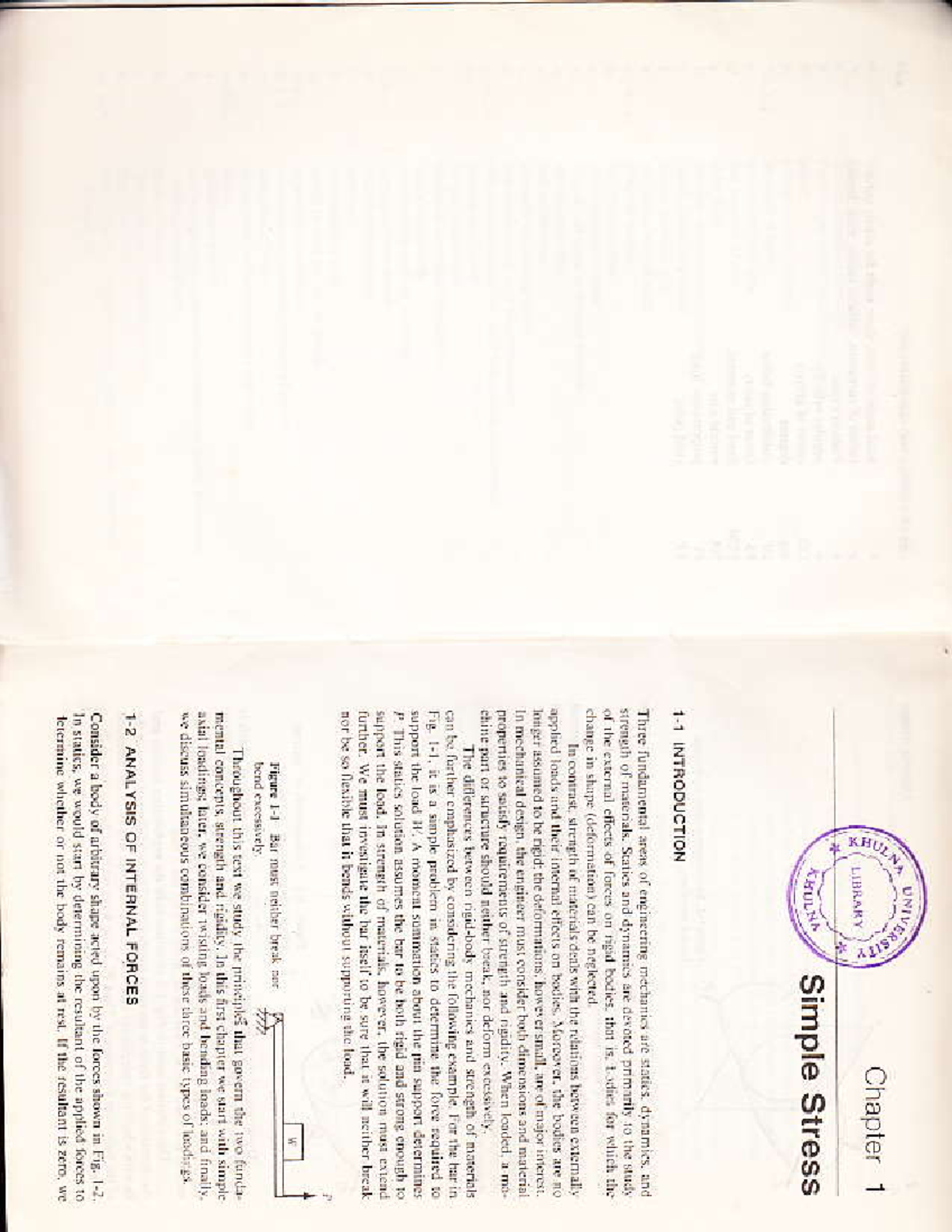 Lecture Notes on Simple Stress (Course Code: 4-9) - Studocu
