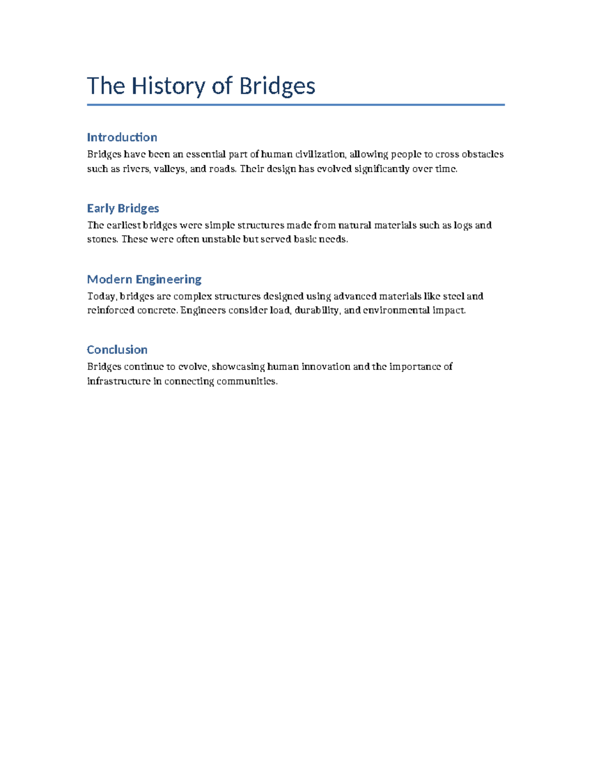 Bridge history - wehfjkhasjkhfjkhwajksdf - The History of Bridges ...