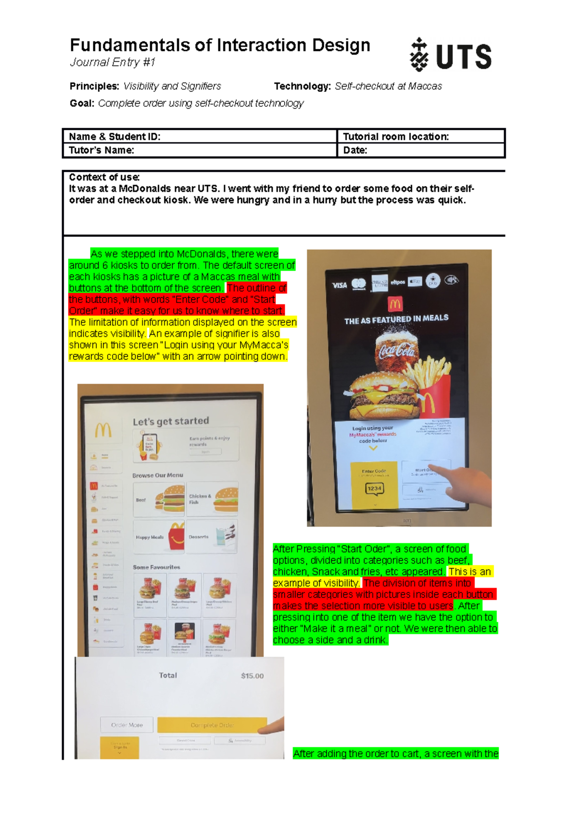 Journal Entry 3 - JE3 - Fundamentals of Interaction Design Journal ...