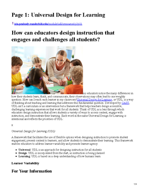 UDL Tips for Crafting Clear, Flexible Learning Goals in Education ...