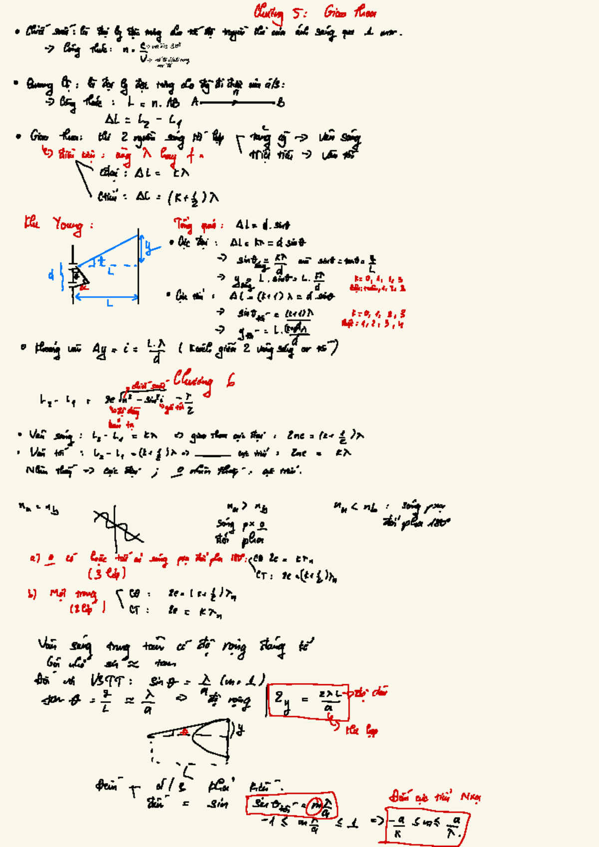 Chining 5: Key Concepts and Formulas for Understanding - Studocu