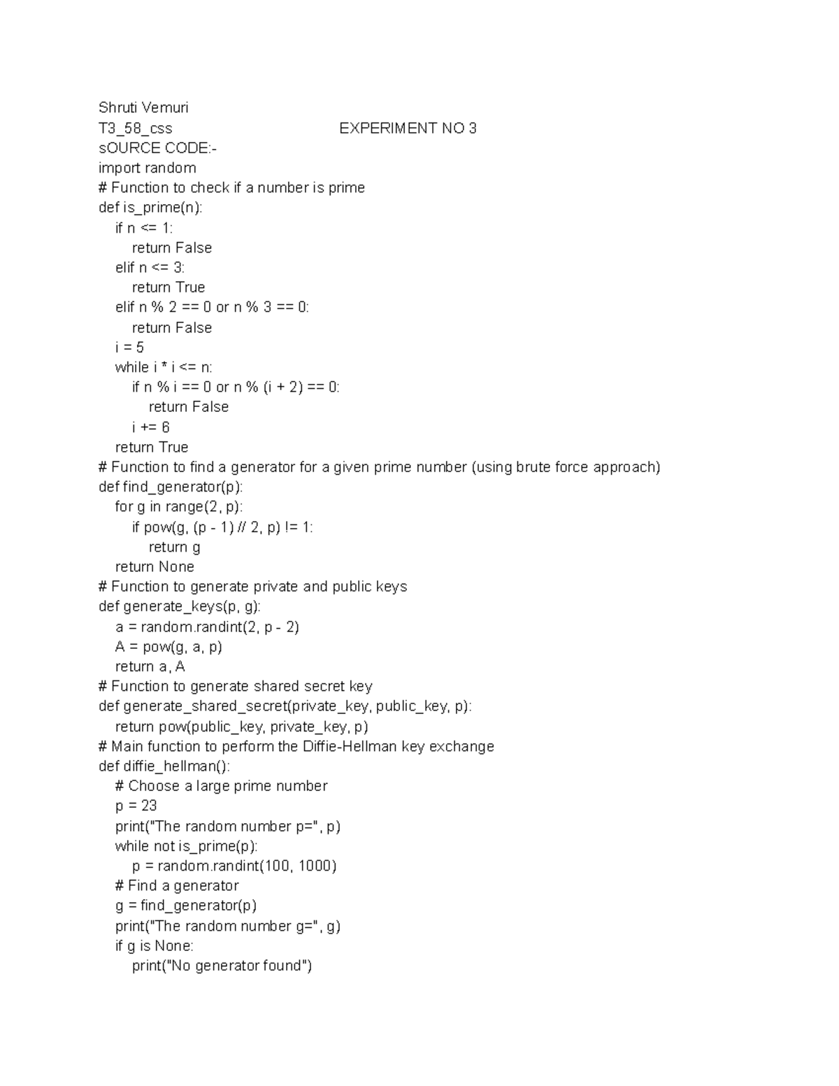 CSS experiment 3 - Shruti Vemuri T3_58_css EXPERIMENT NO 3 sOURCE CODE ...