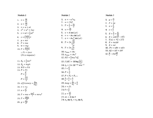 Physics Formula Booklet By Kerwin Springer 1 - THE PHYSICS FORMULA ...