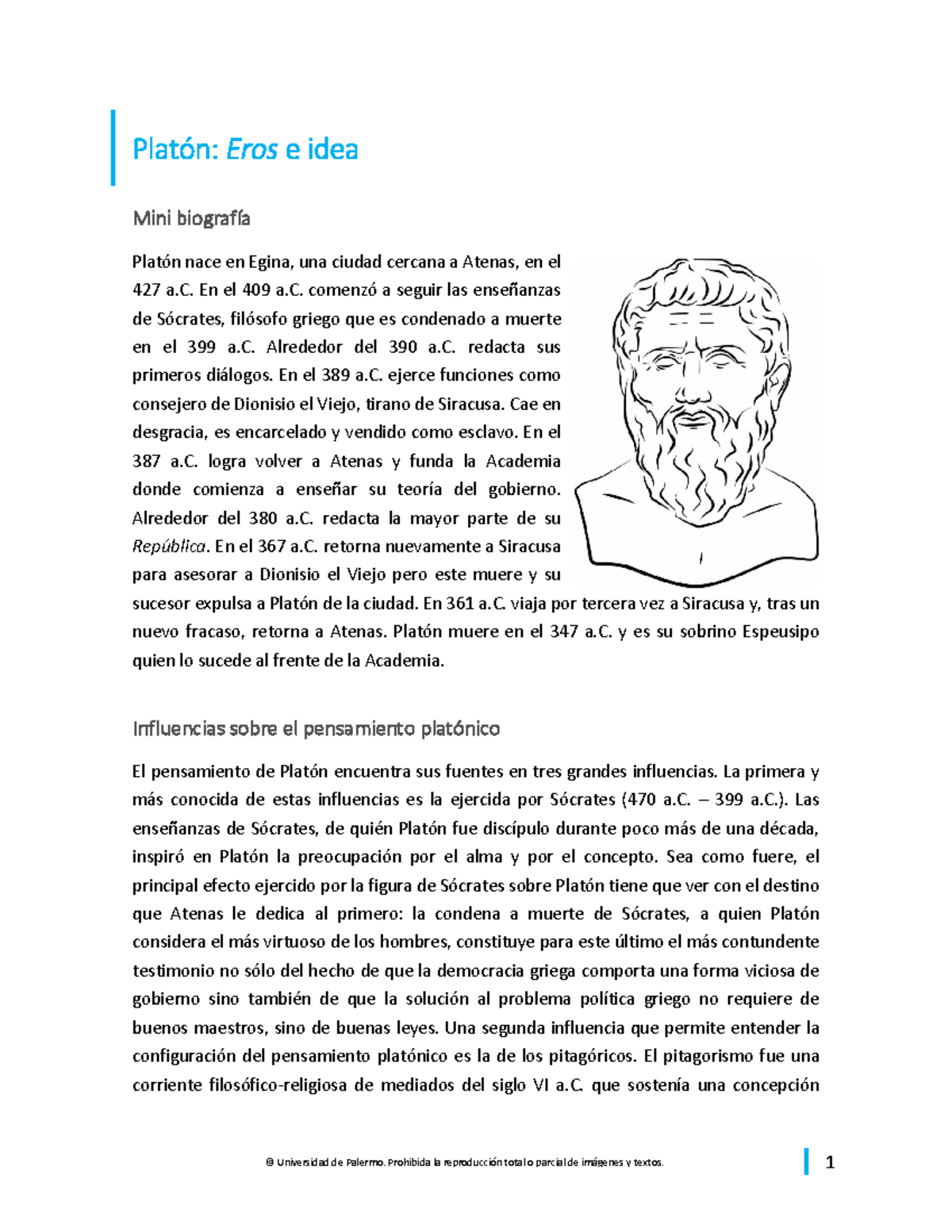Platón: Eros e Idea - Mini Biografía y Teoría de las Ideas (0081 APU ...