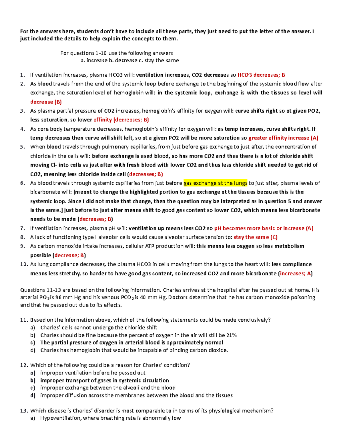 Assignment 3 Key Answers and Explanations - 2023 - Studocu