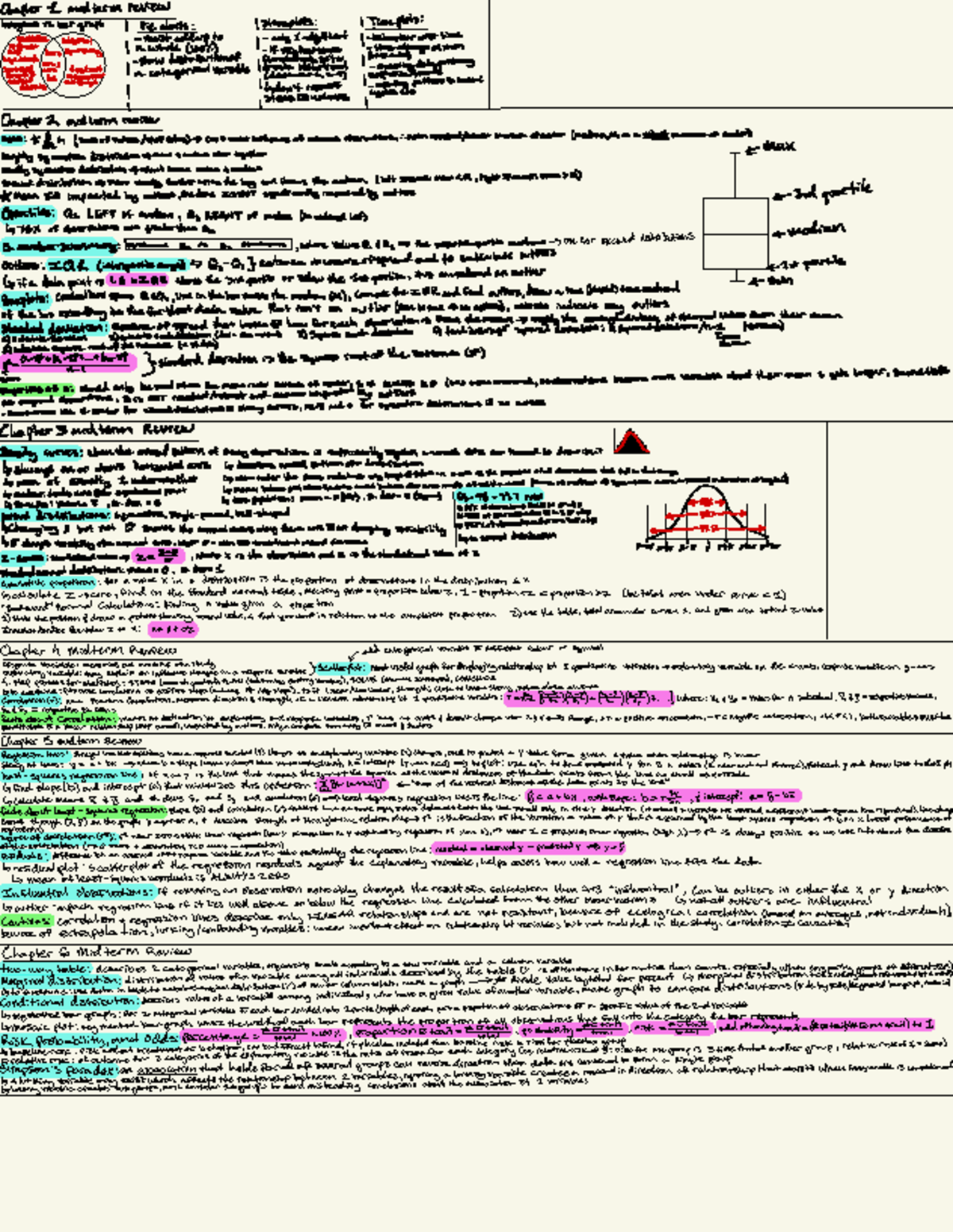 Data science cheat sheet - > use for skewed distributions · 7 add ...