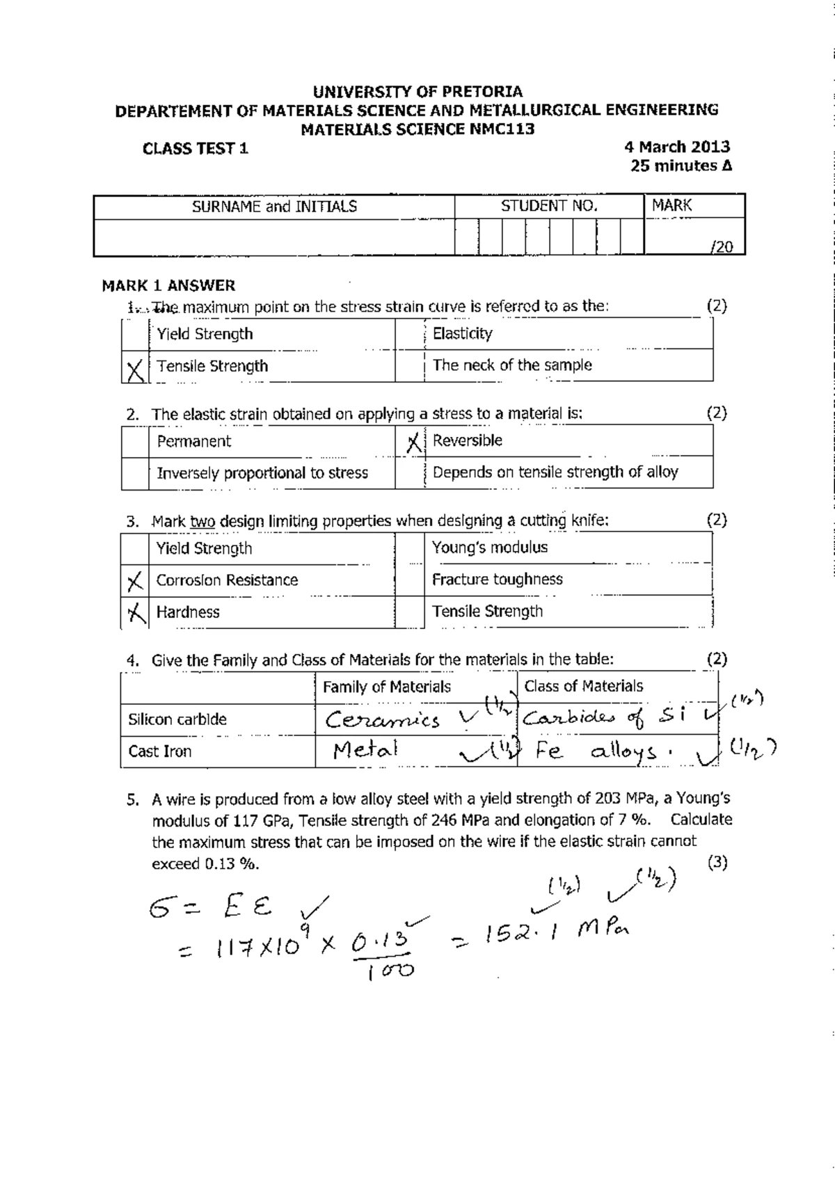GR5 NST Baseline Test 2024: Energy, Safety, and Fossils - Studocu