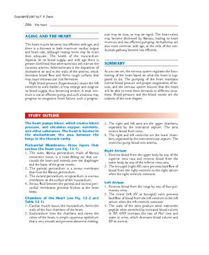 PHYS 101: Heart Physiology and Regulation of Heart Rate Notes - Studocu
