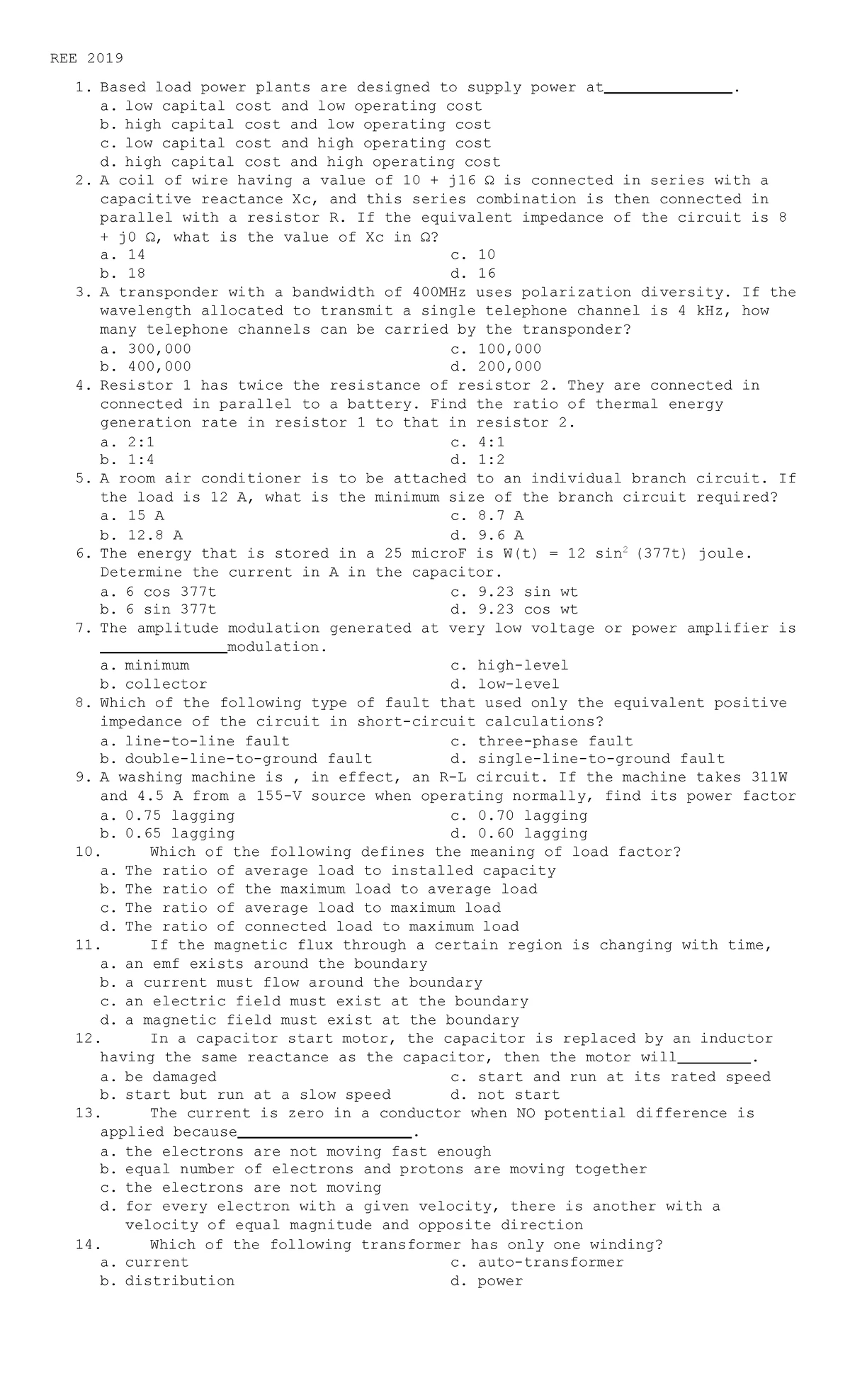 Algebra Problem Set 1 Solutions for Mathematics 101 - Studocu