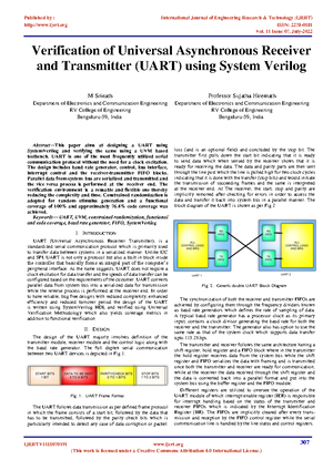 UART: Understanding the Universal Asynchronous Communication Protocol ...