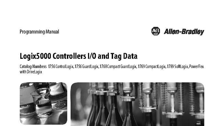 TAG IN RsLogix 5000 Programming Manual and User Information - Studocu