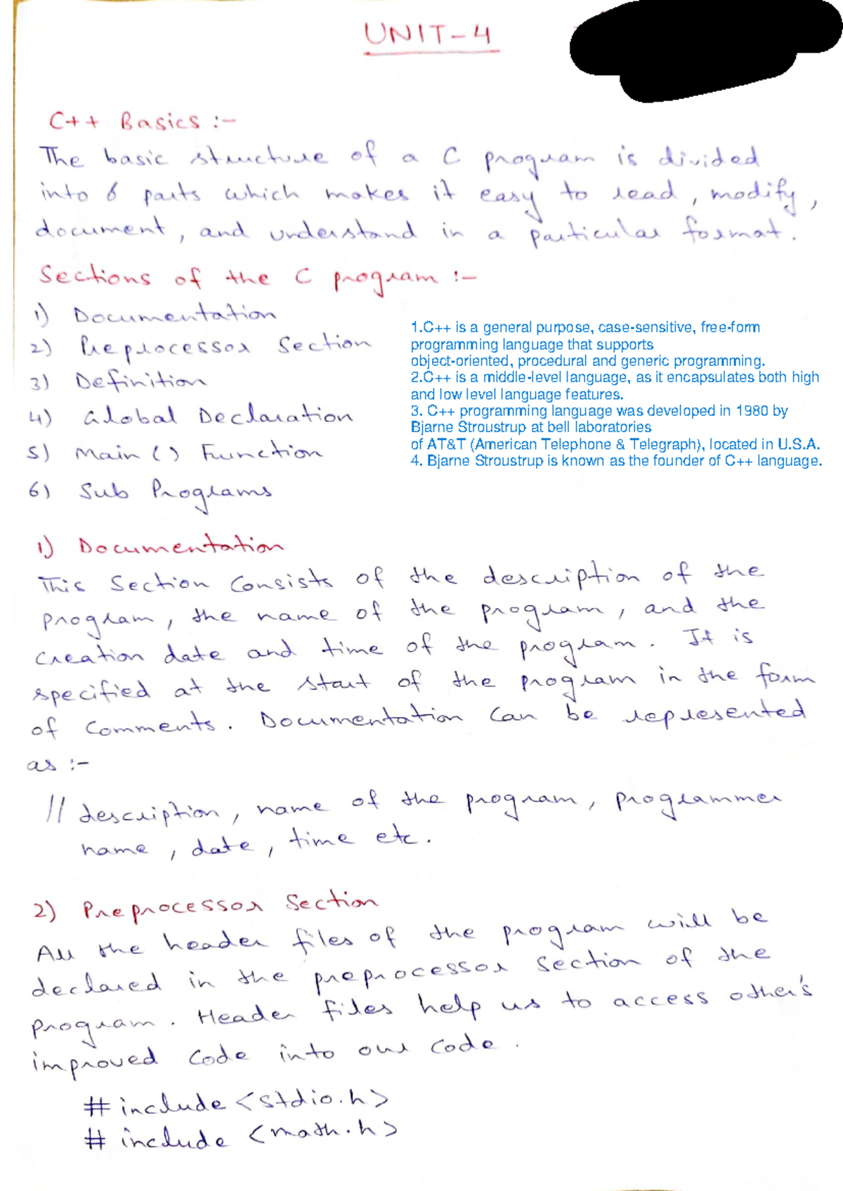 OOSD-UNIT-4 - Object Oriented system design with c++ unit 4 lecture ...