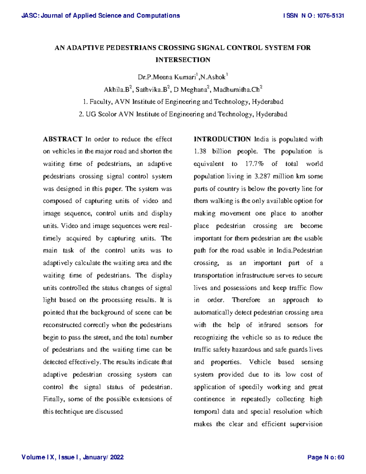 Design & Implementation of Smart Wireless Pedestrian Signal System ...