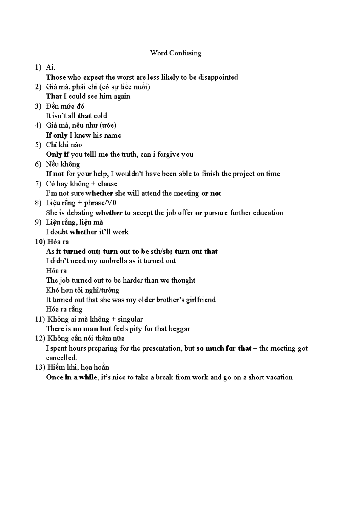 Translation Notes: Understanding Key Phrases and Structures - Studocu