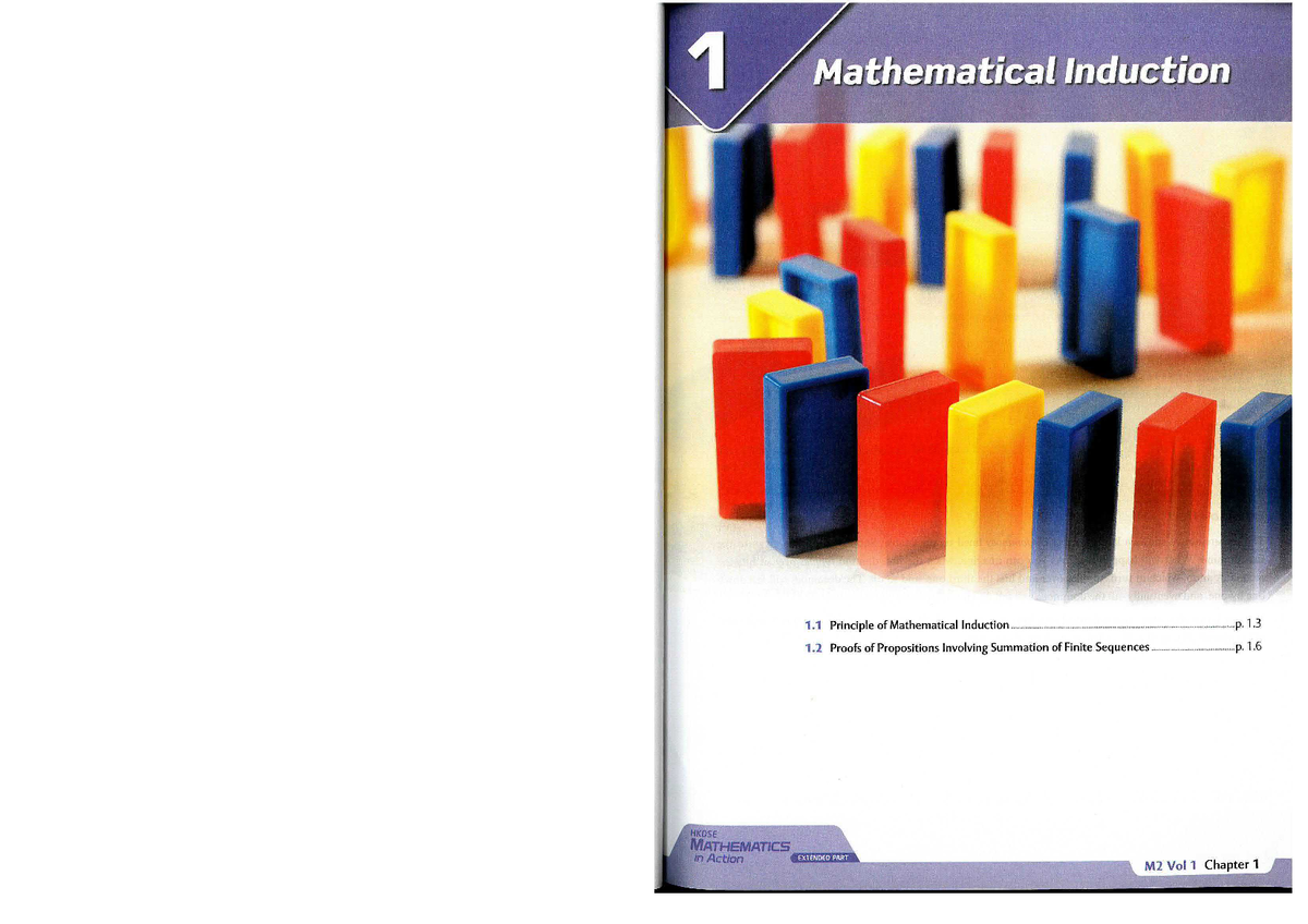 HKDSE M2 Final Exam Notes: Mathematical Induction Principles - Studocu