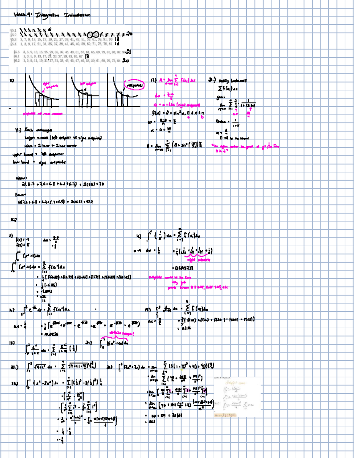Integration Introduction: Week 10 Notes (Course Code: WEENA) - Studocu