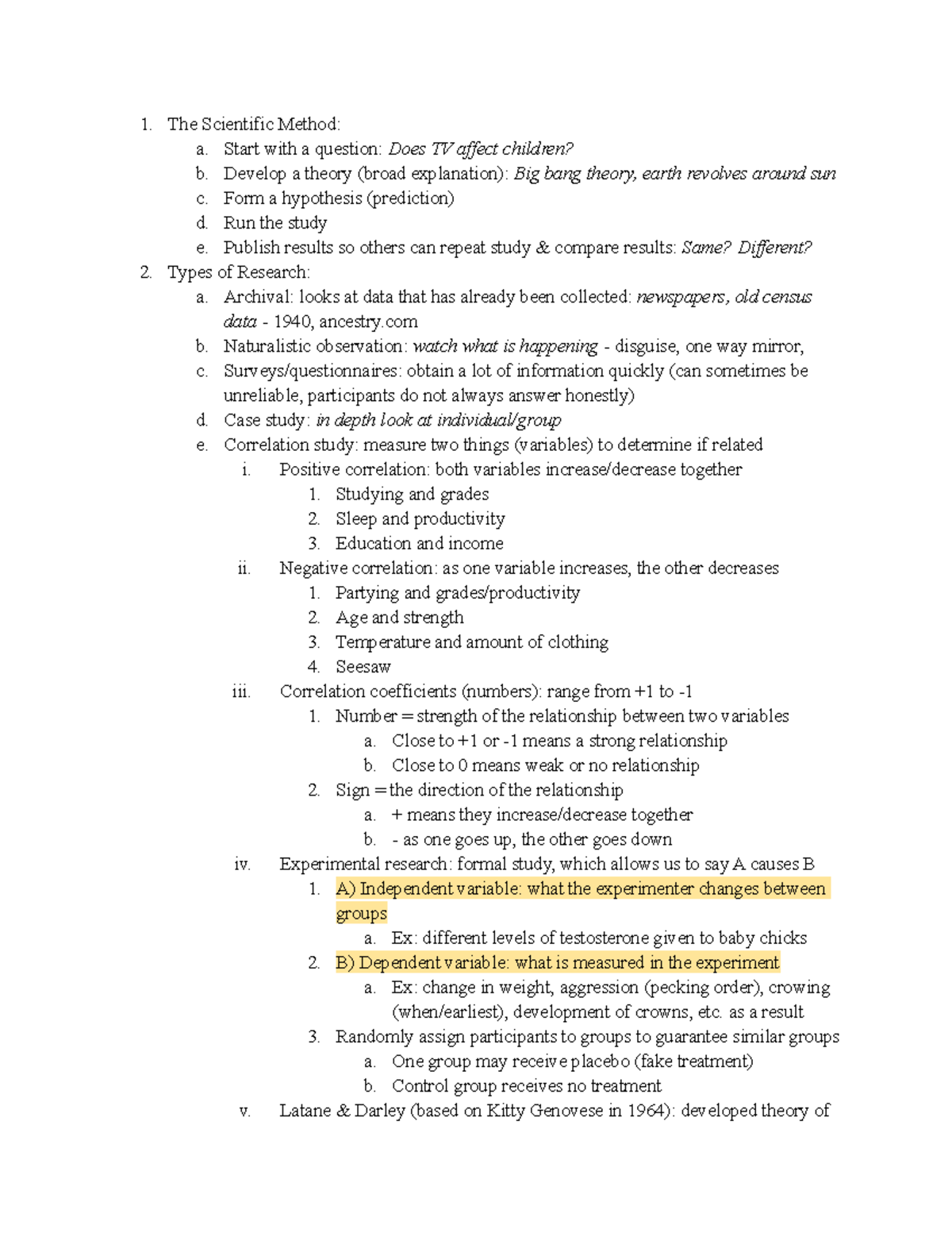 Essentials of Understanding Psychology: Chapter 2 Study Notes - Studocu