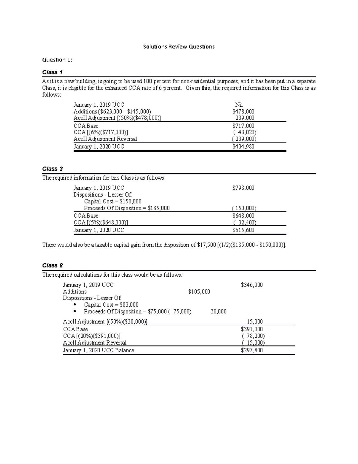 2019-2020 CCA Solutions Review Questions & Answers - Studocu