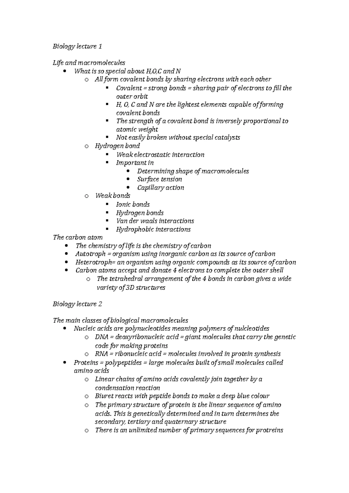 Biology 3+4 notes pdf - UNIT 3: HOW DO CELLS MAINTAIN LIFE? AOS 1: WHAT ...