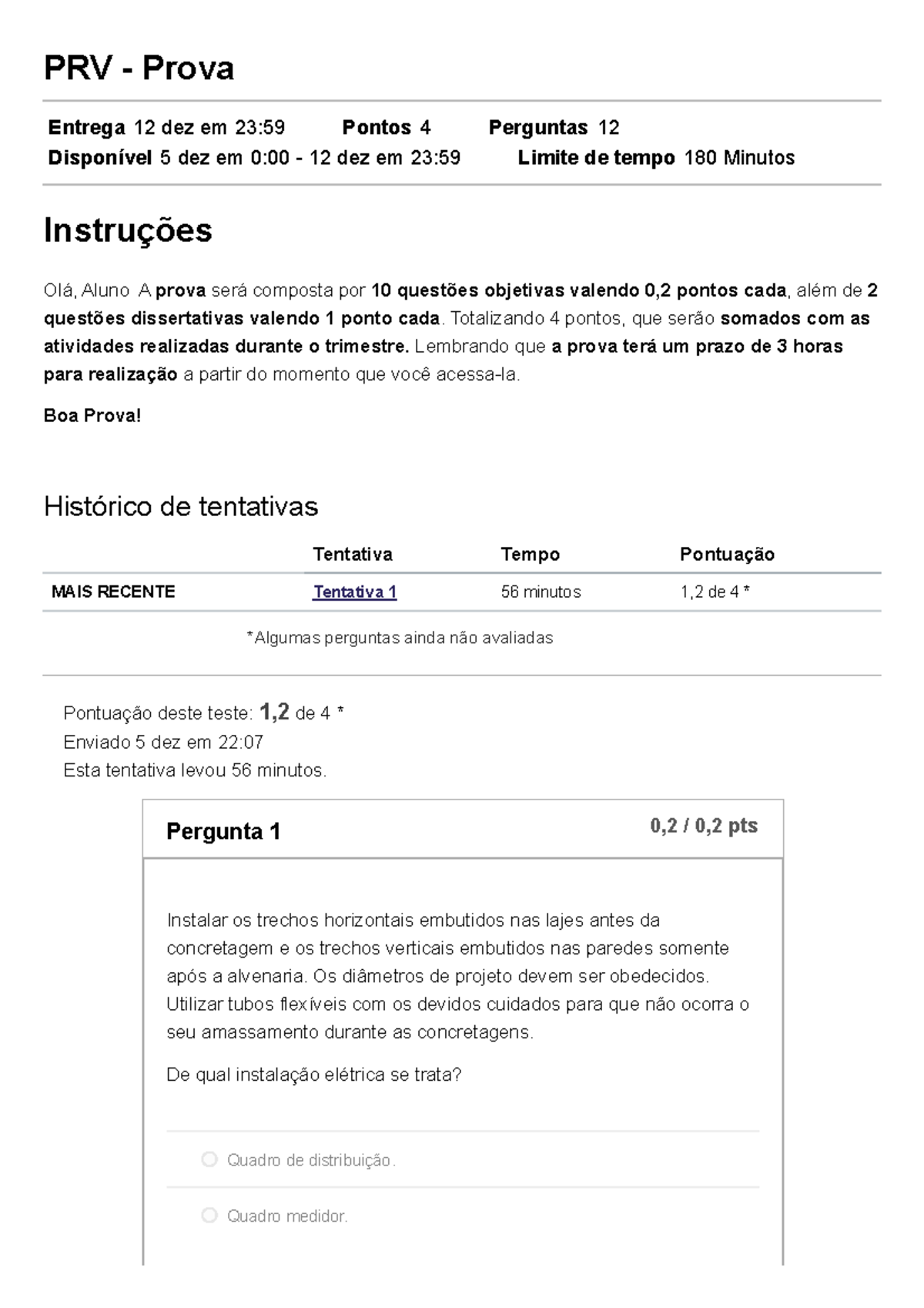 PRV - Prova em Sistemas Estruturais - Dicas e Questões - Studocu