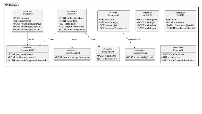 API Workflow and Order Management for GPU Shop (CS101) - Studocu