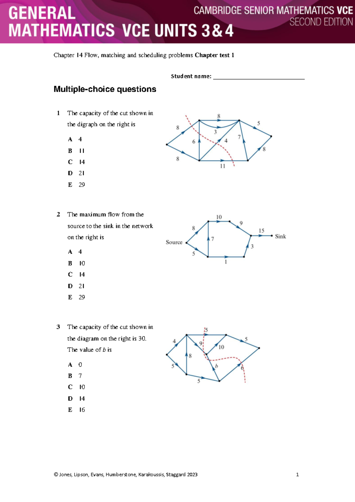 Chapter 14 Test 1 - Math Practice Exam Insights - Studocu