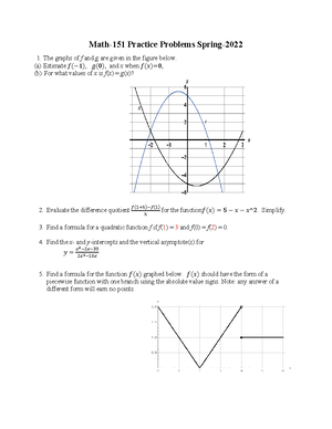 MATH 151-Final-2-Solutions - MATH 151 Calculus I Name: Fall 2019 Final ...