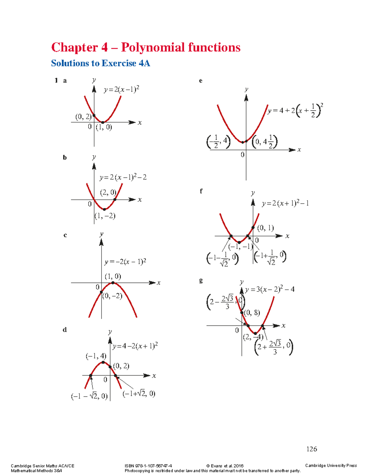 Chapter 4 - lectoure - Chapter 4 – Polynomial functions Solutions to ...